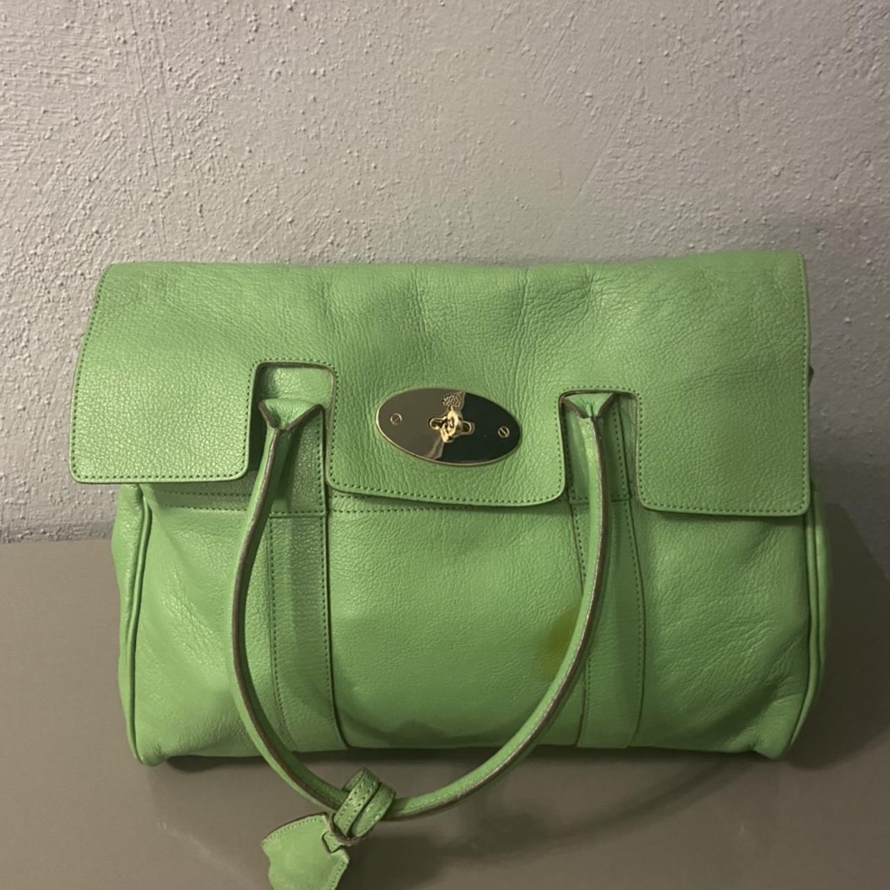 Beautiful green mulberry bag bought for 1195 worn... Depop