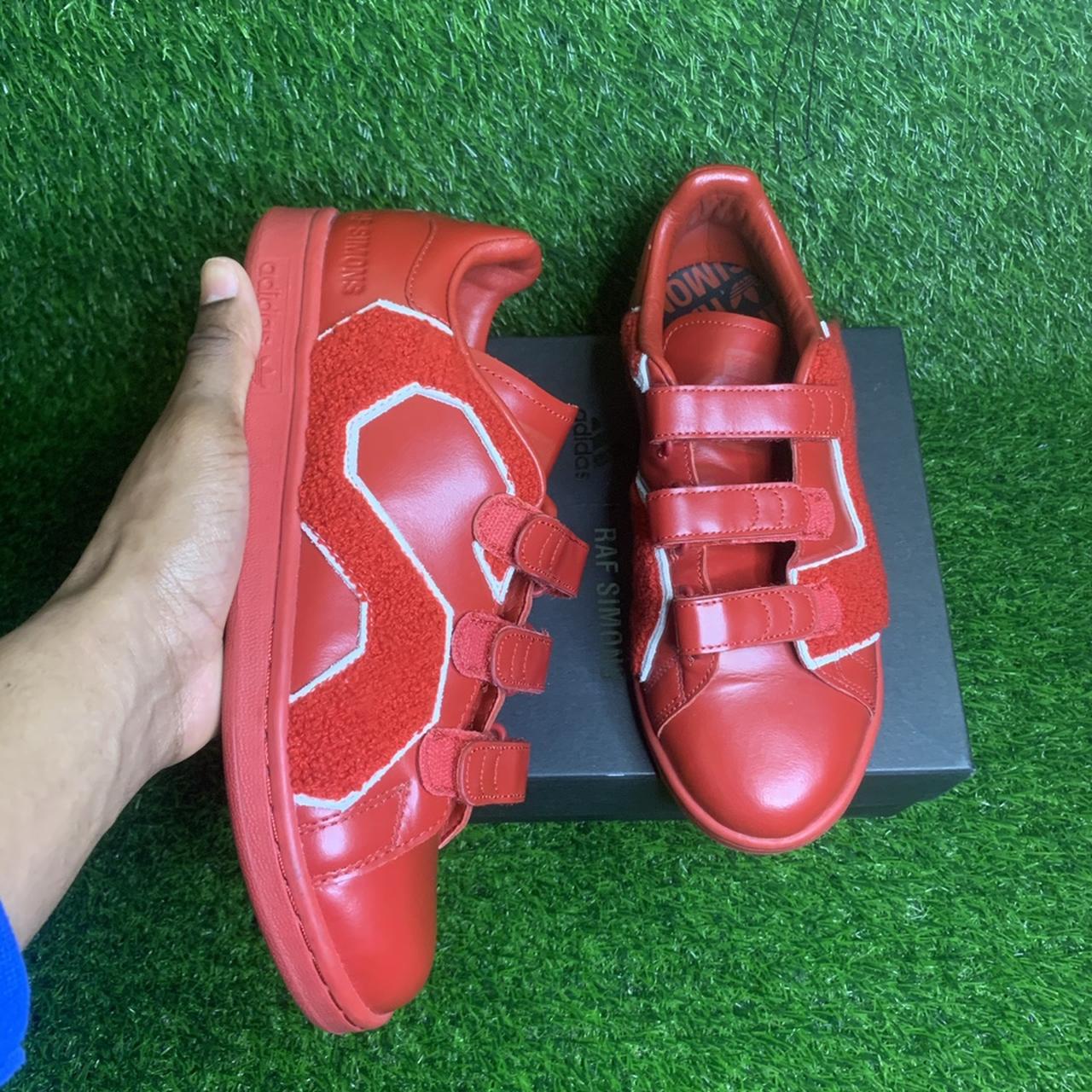 Raf Simons Men's Red Trainers (2)