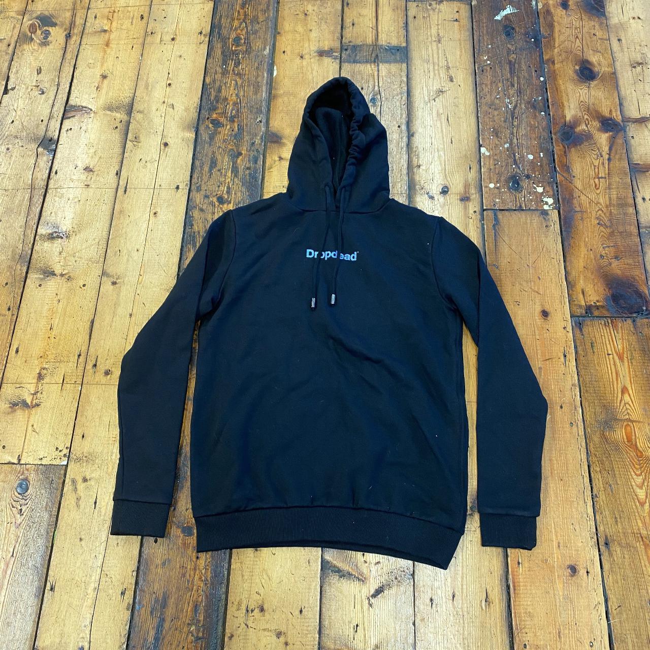 Dropdead Women's Black Hoodie | Depop