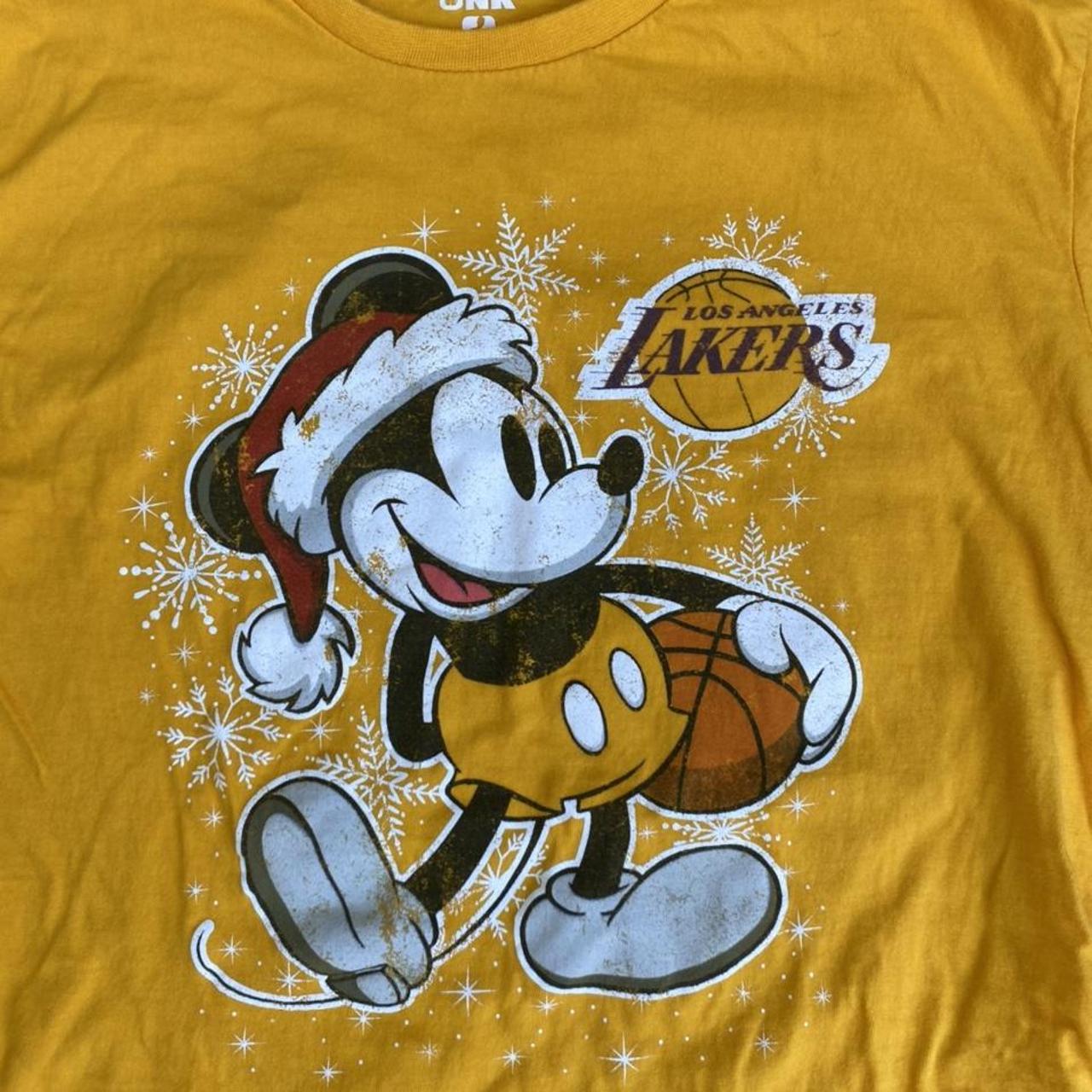 Vintage Los Angeles Lakers basketball Disney Mickey - Depop