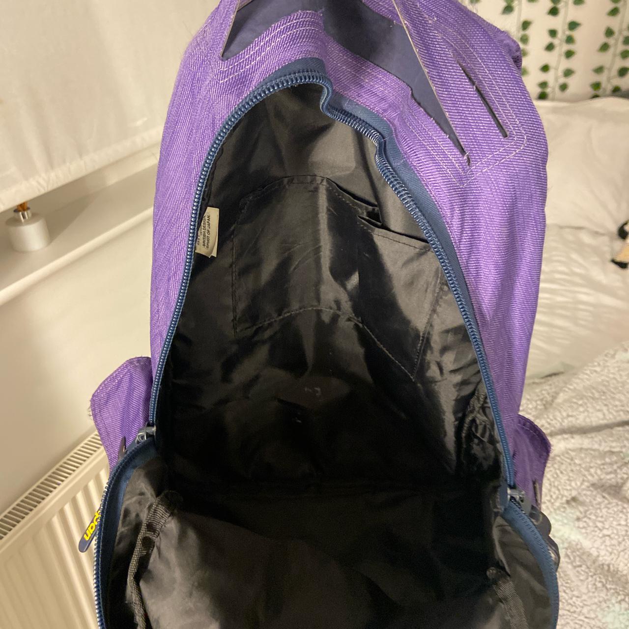 Superdry purple outlet backpack