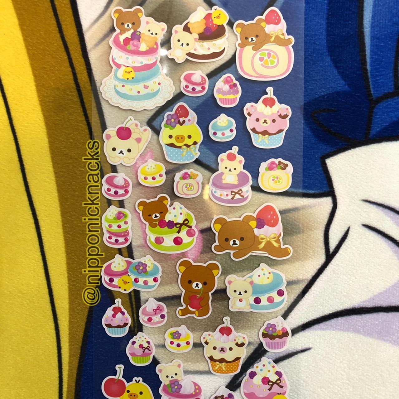 Adorable, Japanese food puffy stickers. Has a nice - Depop