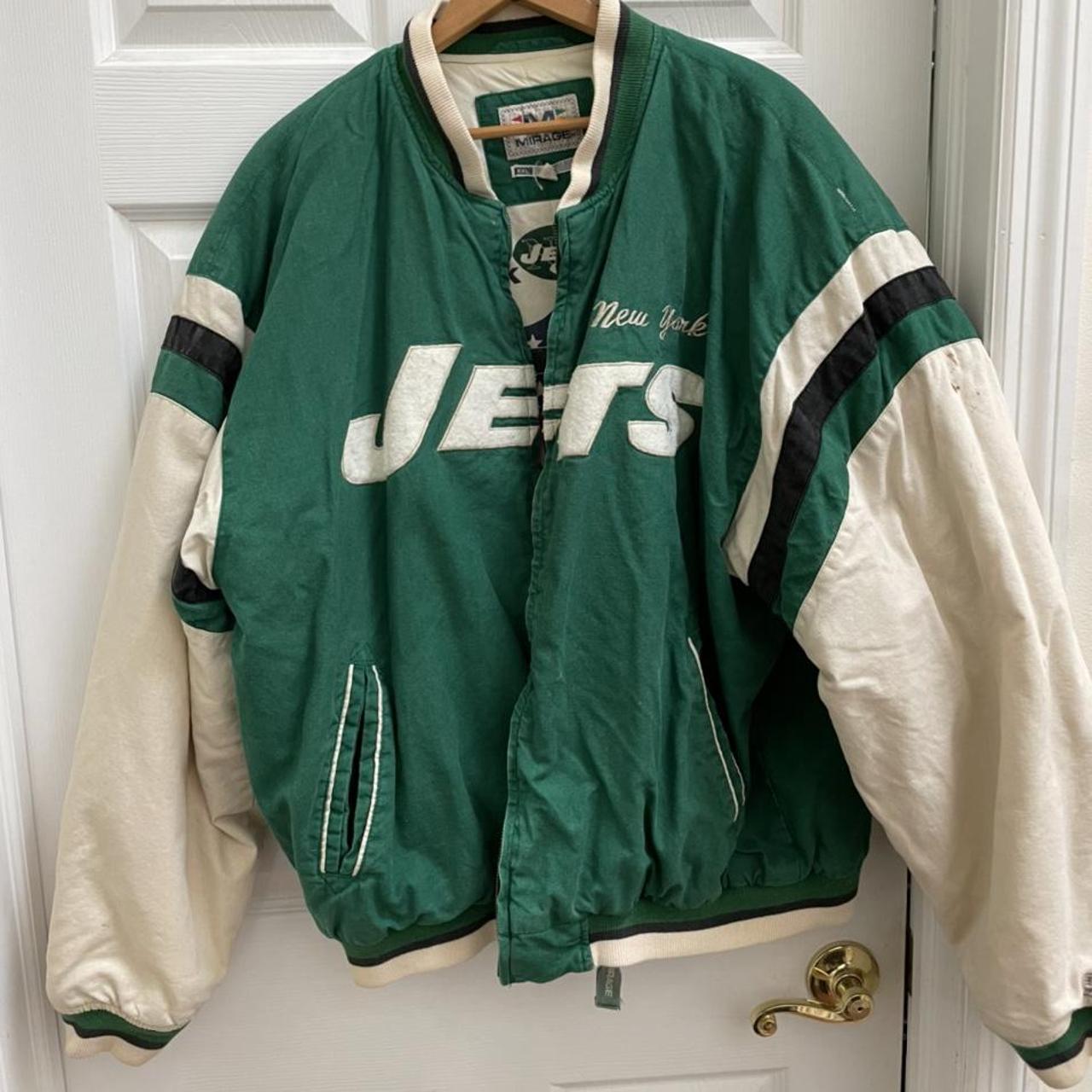 Vintage Jets Varsity jacket From the... Depop