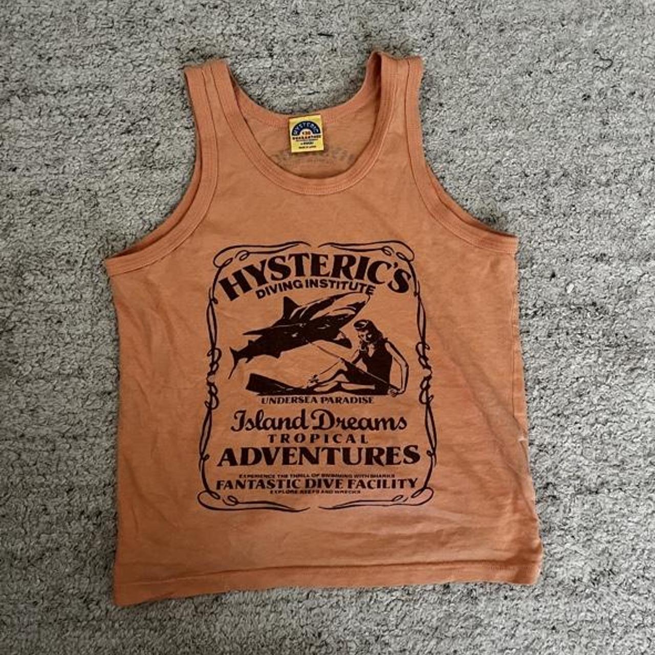 rare hysteric glamour orange tank top , #annasui...