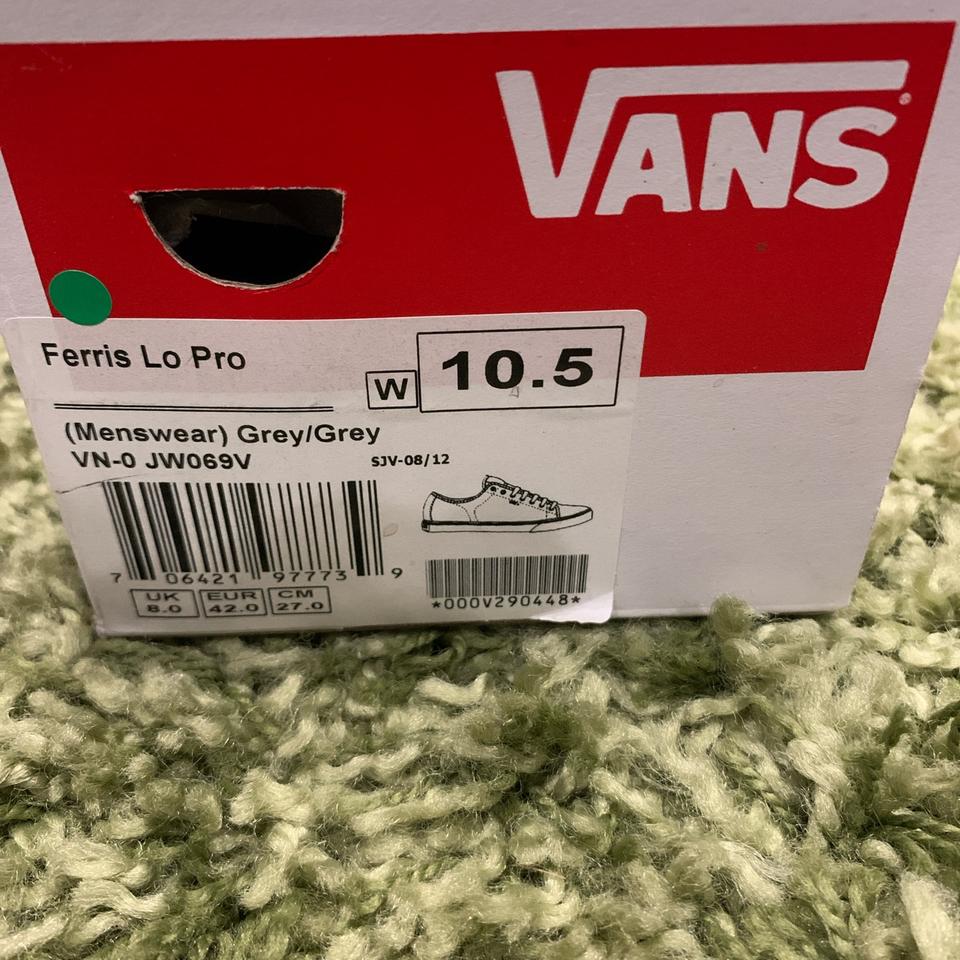 vans ferris lo pro grey