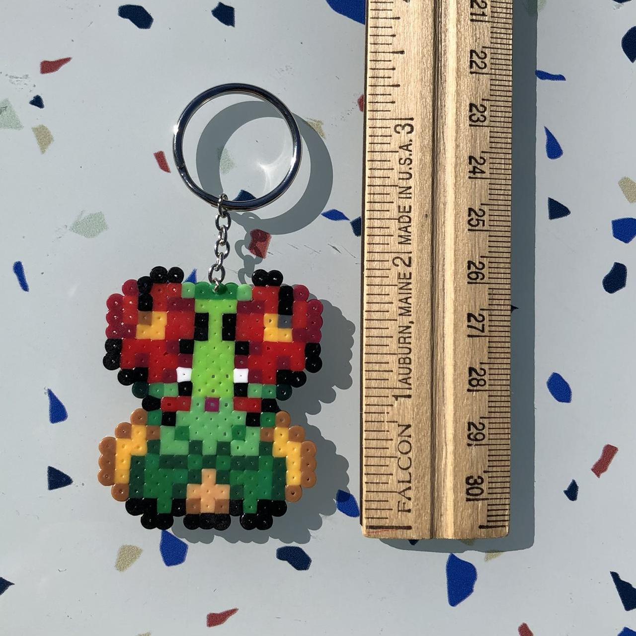 Cherry Perler Earrings 🍒 Handmade perler Depop