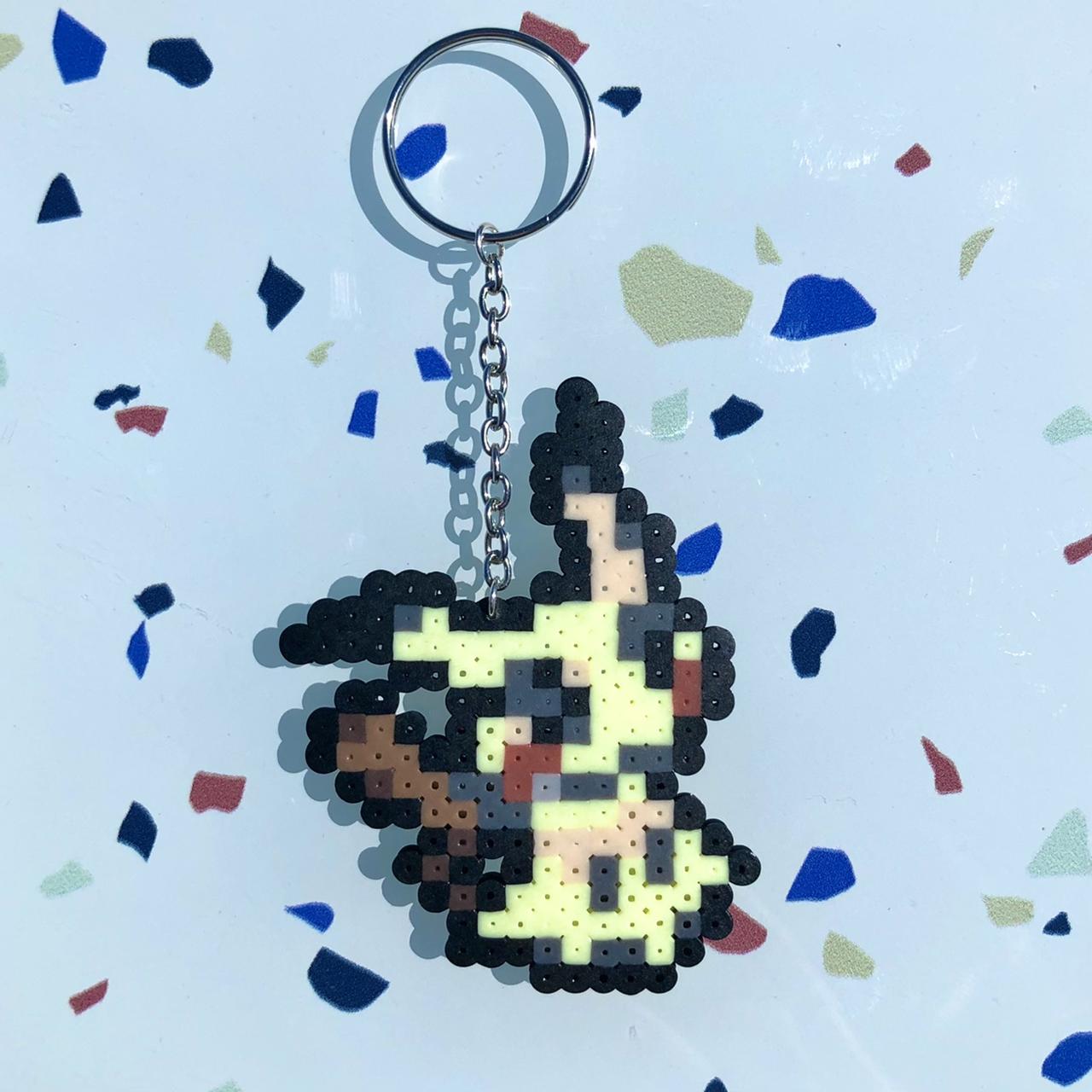 Mimikyu Pokémon Perler Keychain 🪦 Size: about... - Depop