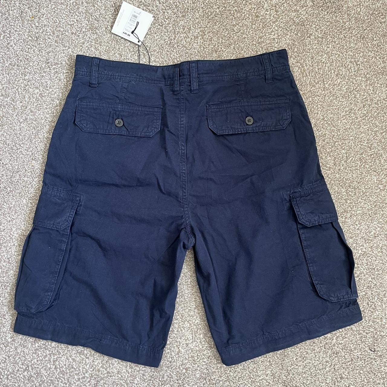 John Lewis Men's Navy Shorts Depop