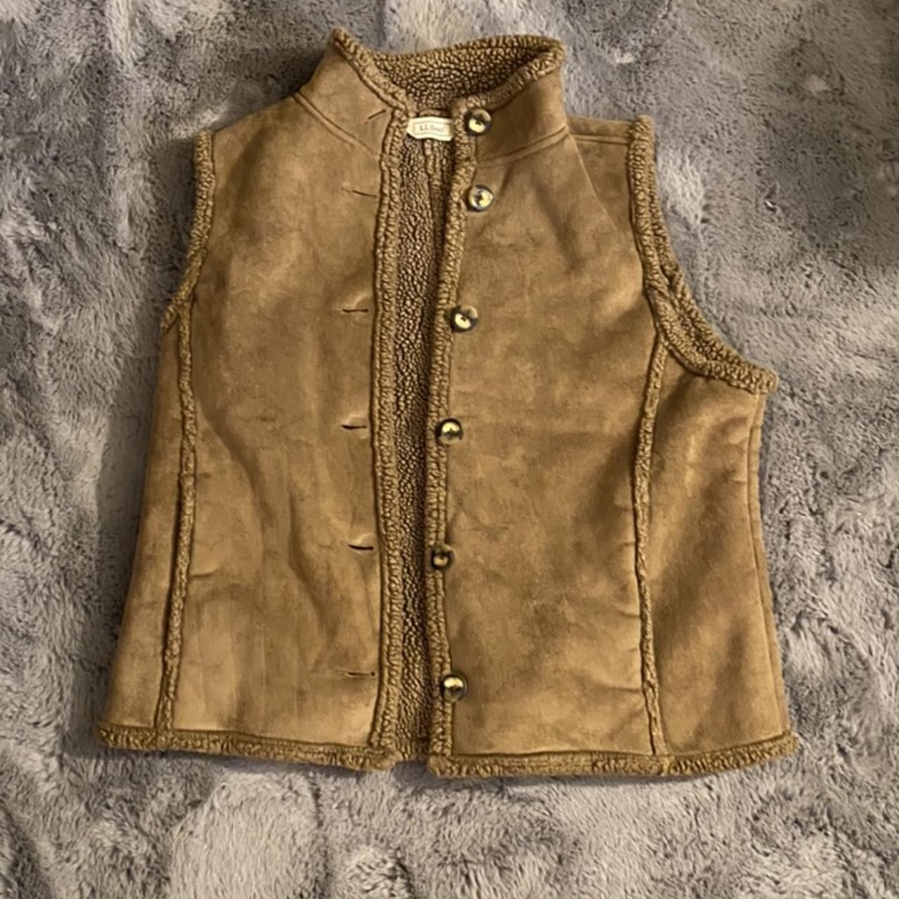 Women's Buffalo Bills Sherpa Vest Size L - Depop