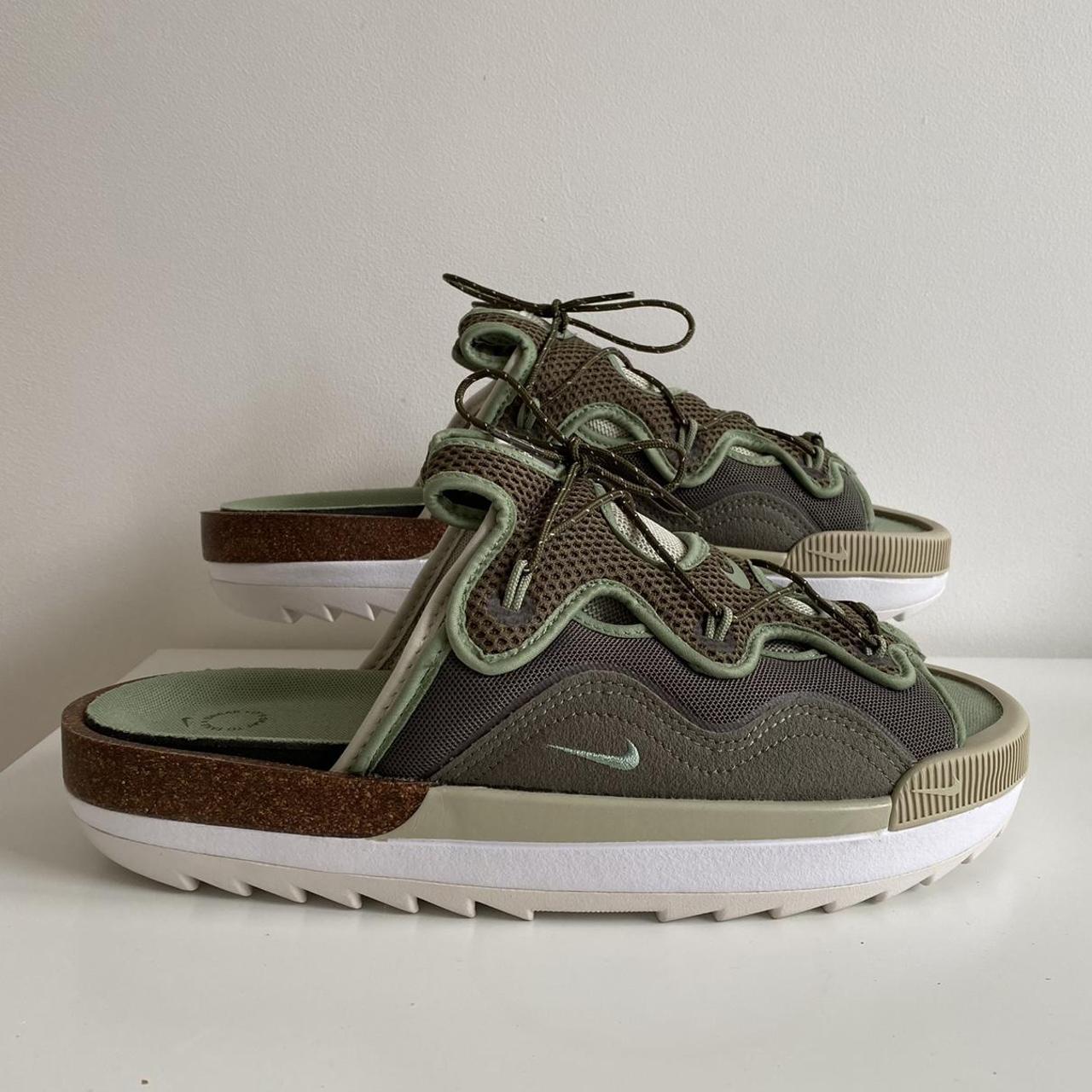 Nike offline 2.0 khaki slides Brand new but have... Depop