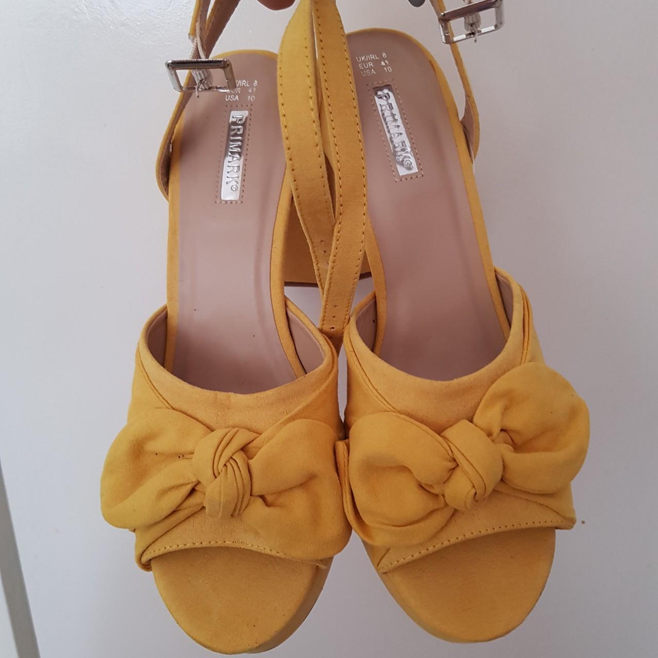 Primark hot sale yellow heels