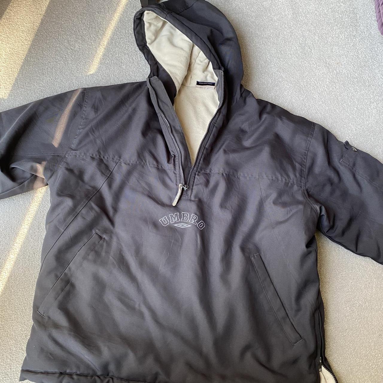 Vintage Umbro Pull Over Jacket, Seen On An 8 But... - Depop