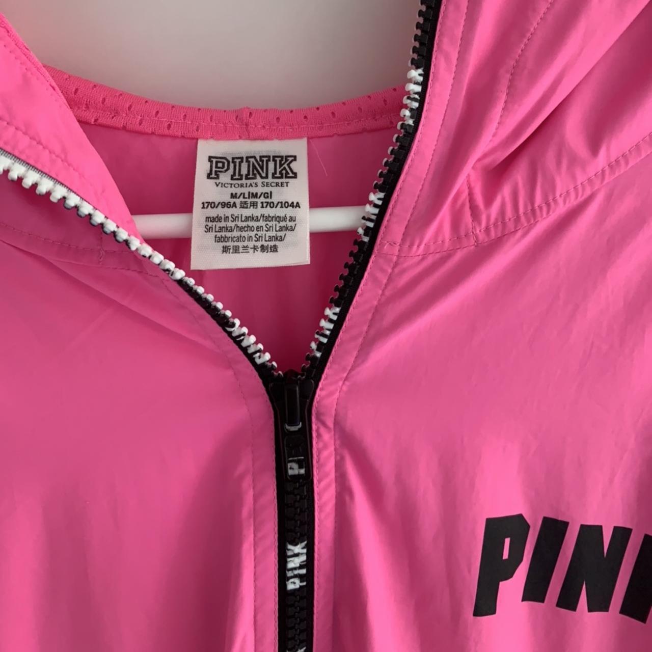 Pink / Victoria secret anorak jacket / windbreaker
