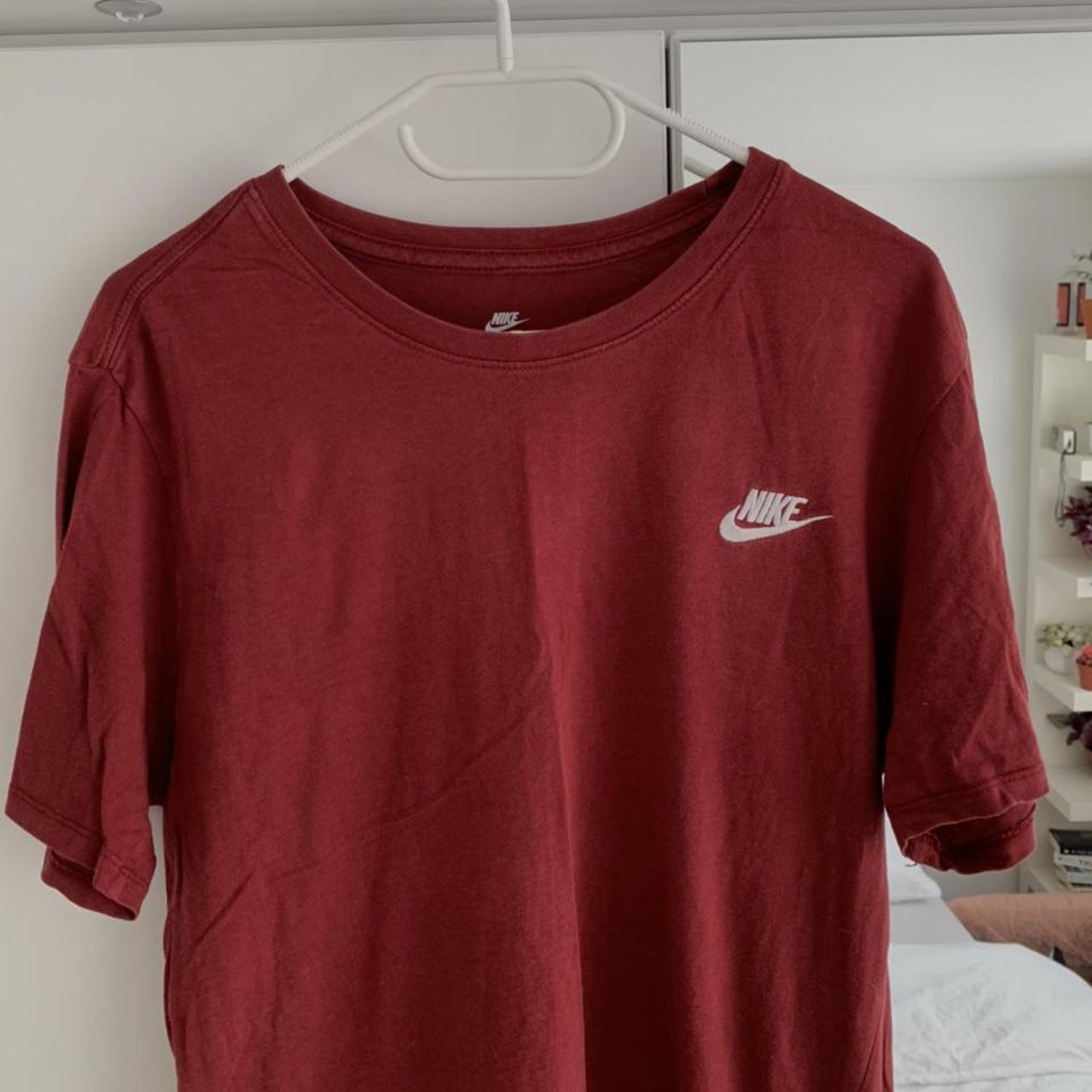 vintage wine nike shirt