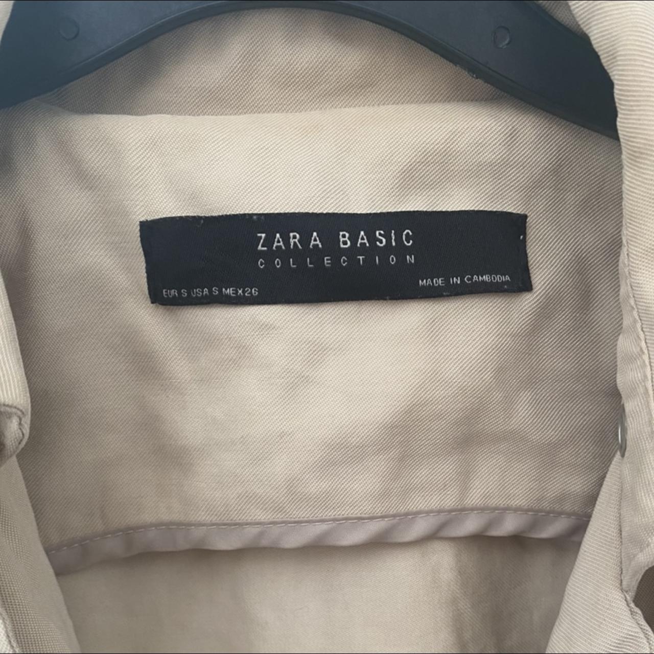 Zara Women's Cream Jacket | Depop