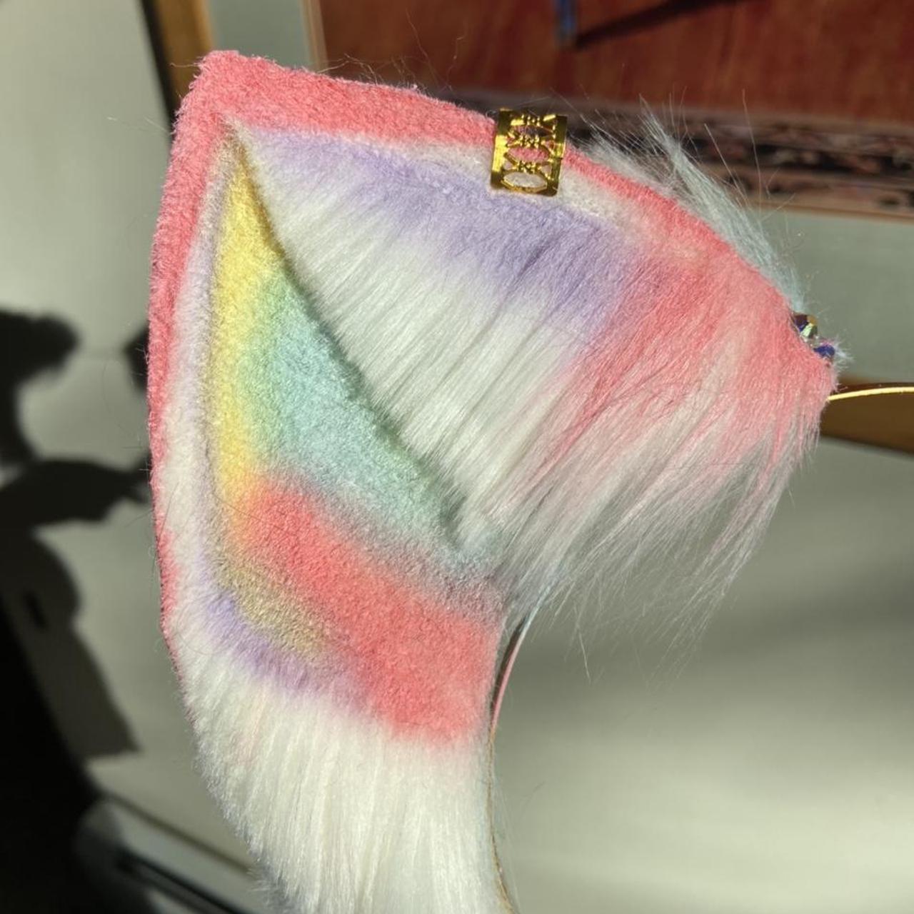 Product Image 2 - Pastel rainbow arctic fox ears
