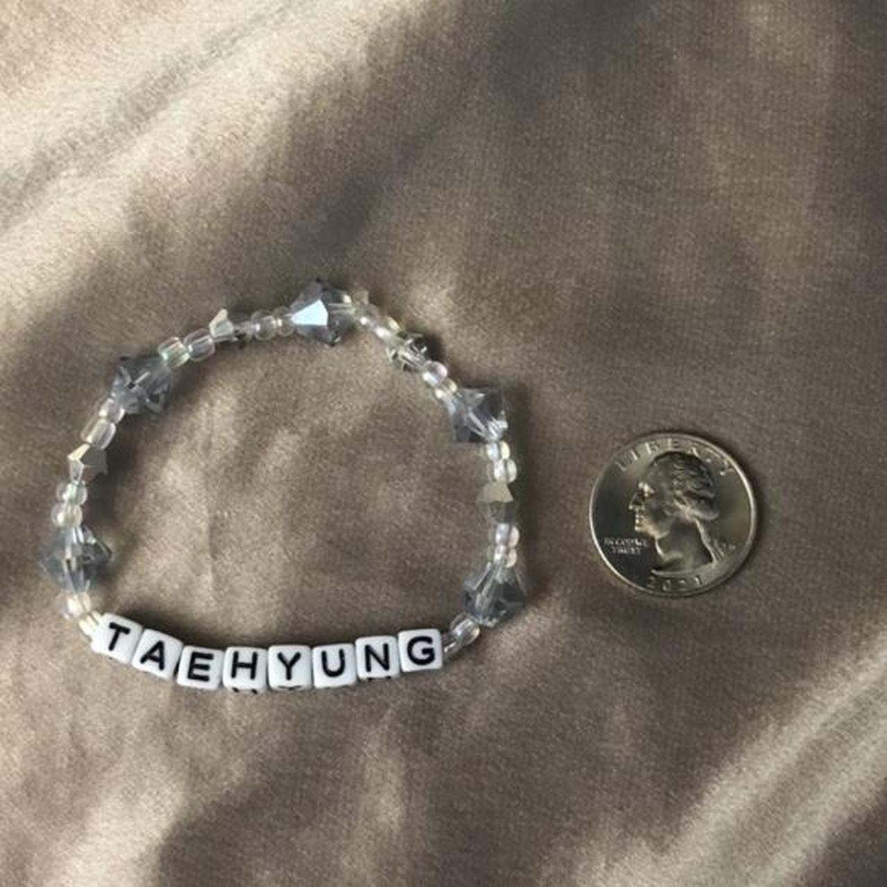 K-POP/アジア TAEHYUN BRACELET ON HAND]TXT WITH LOVE TAEHYUN Official Bracelet (rose gold