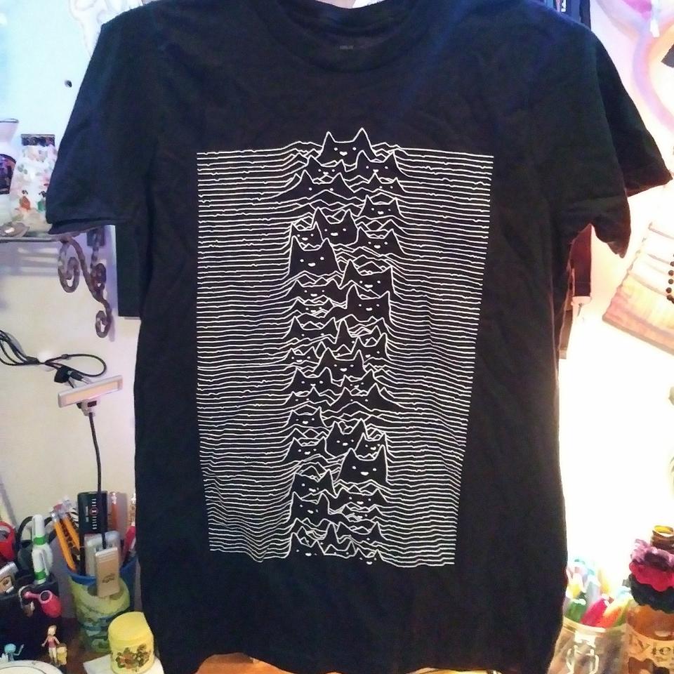 Joy division hot sale cat shirt