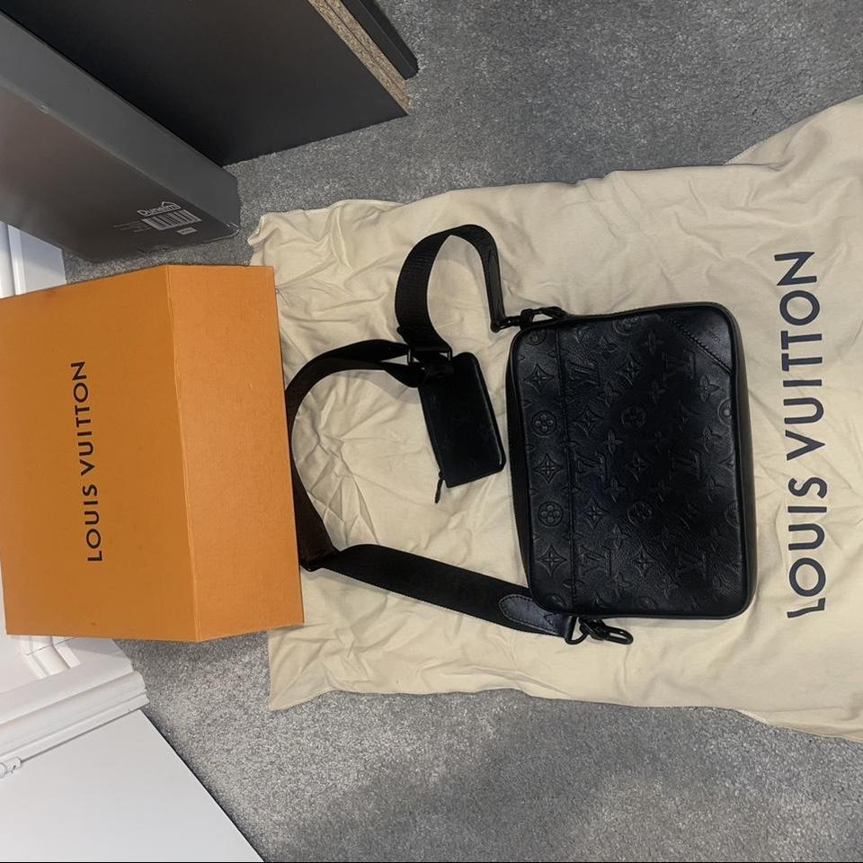 Grey Louis Vuitton duo messanger✓ Comes with lv - Depop