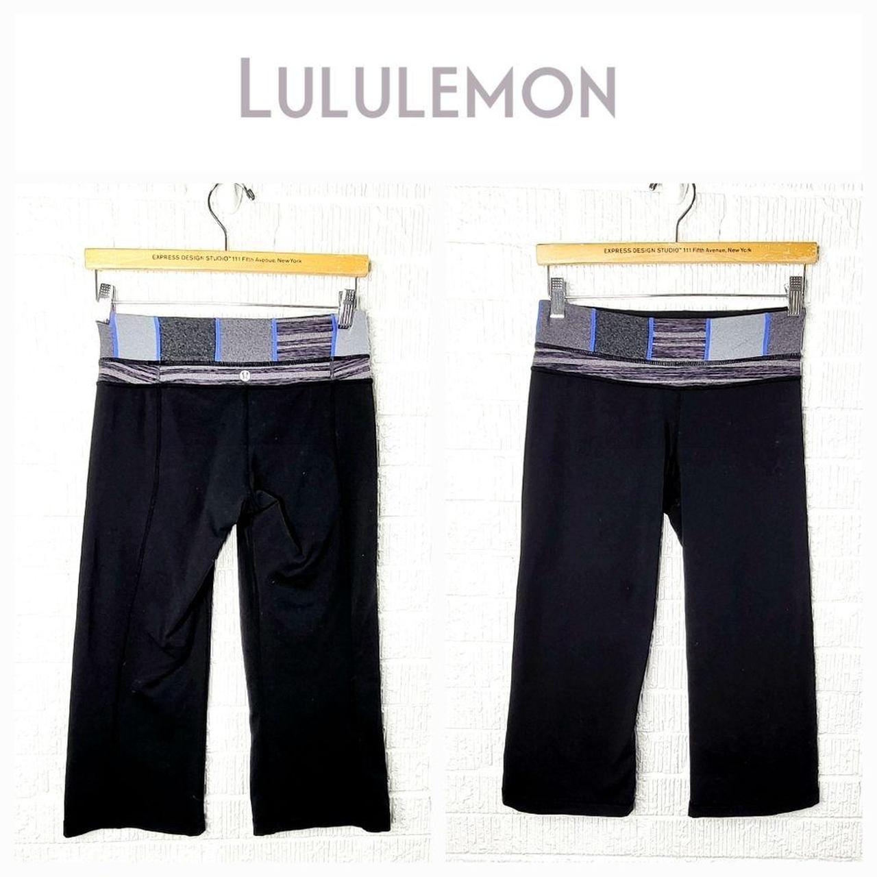 Lululemon Wunder Under 30 inseam Size 4 Black - Depop