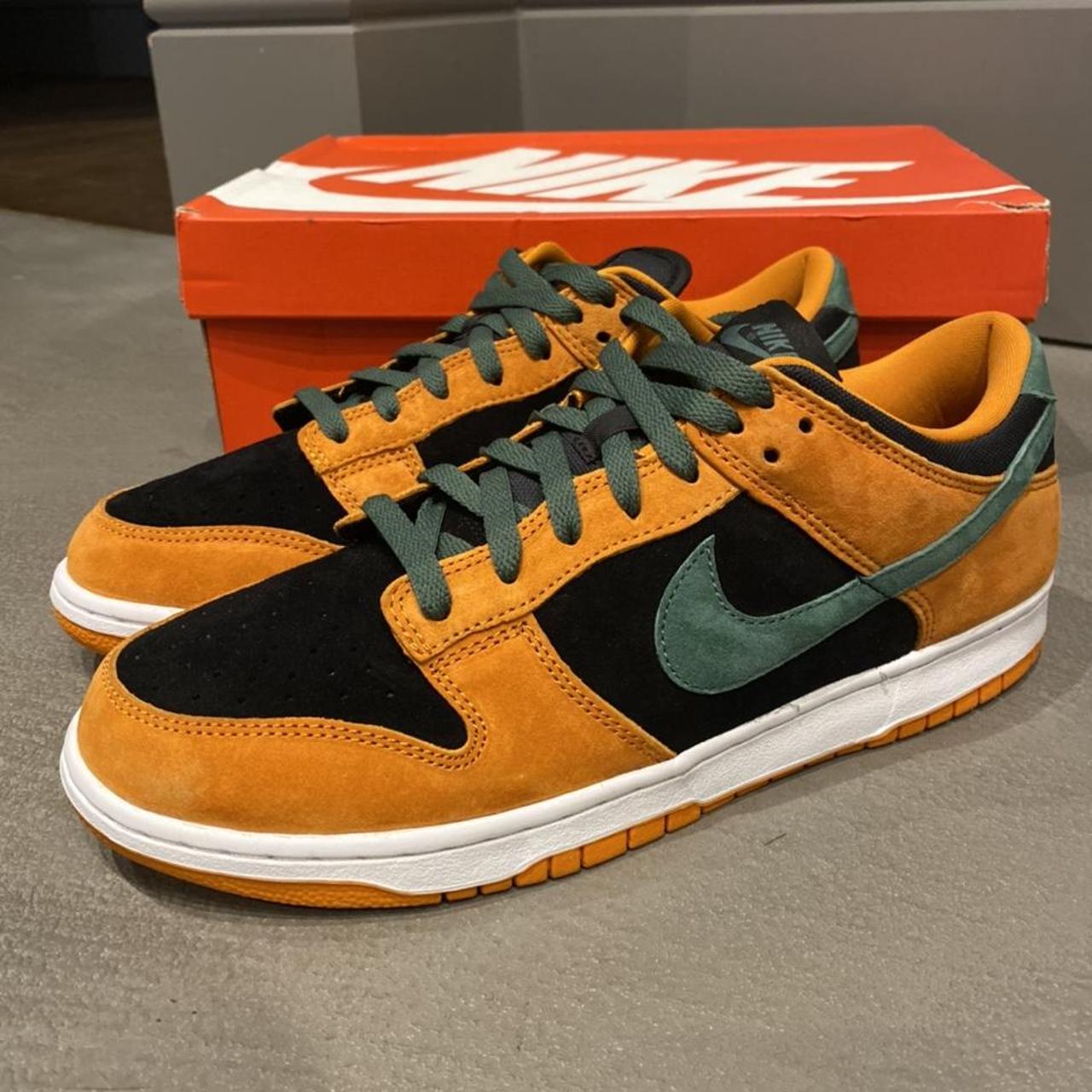 nike dunk low sp black & nori