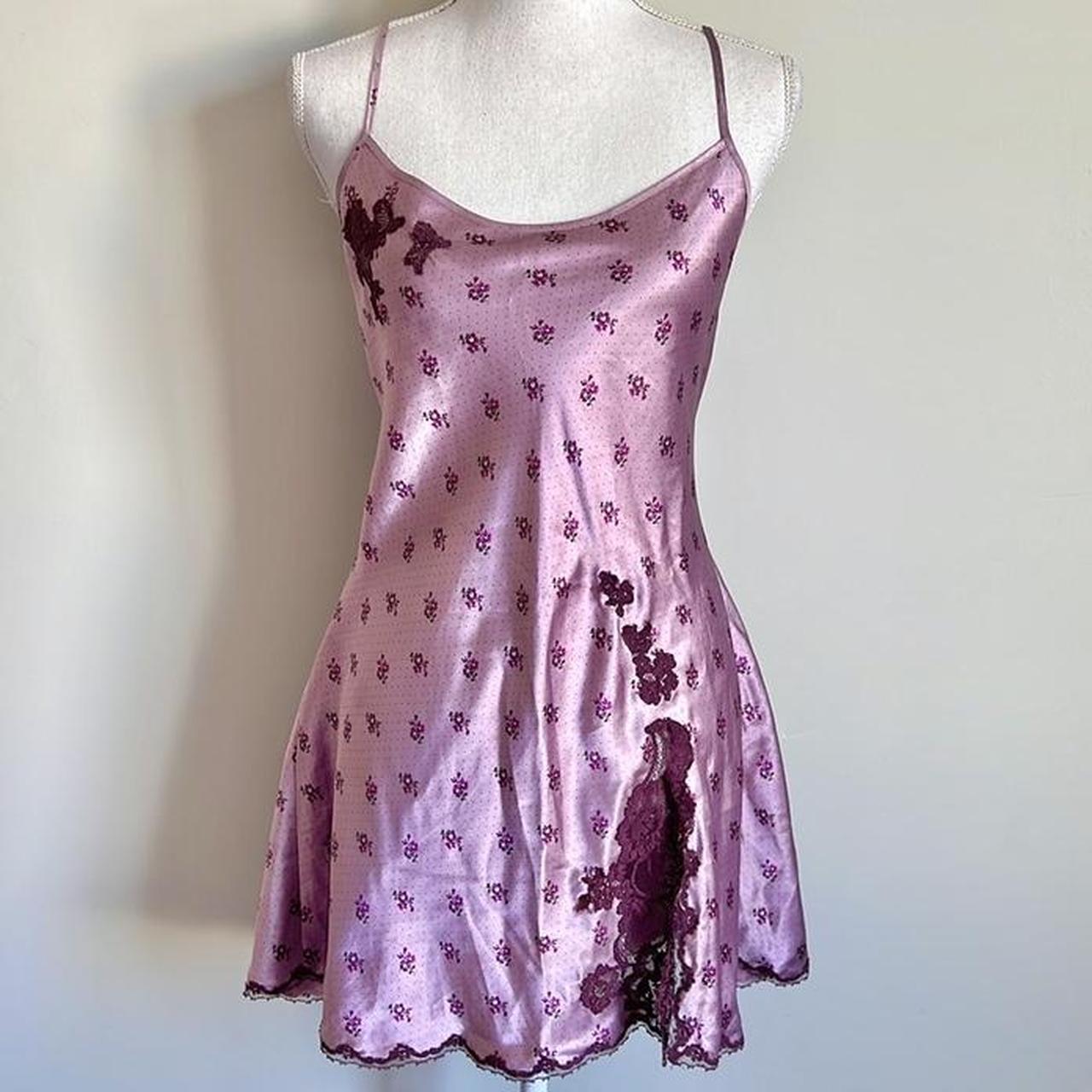 00s victoria secret purple full length love pink - Depop