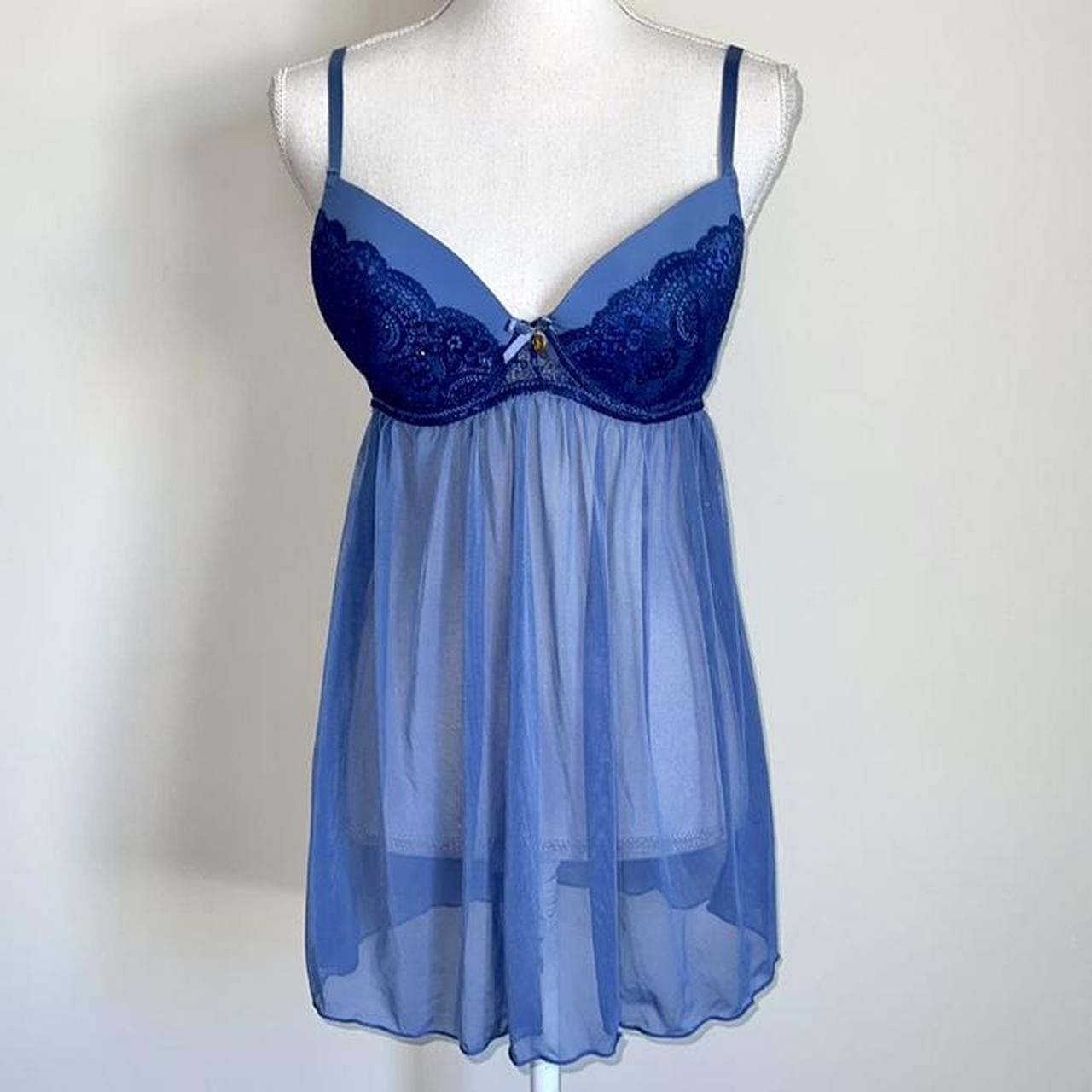 Jessica Simpson Women's Blue Nightwear | Depop