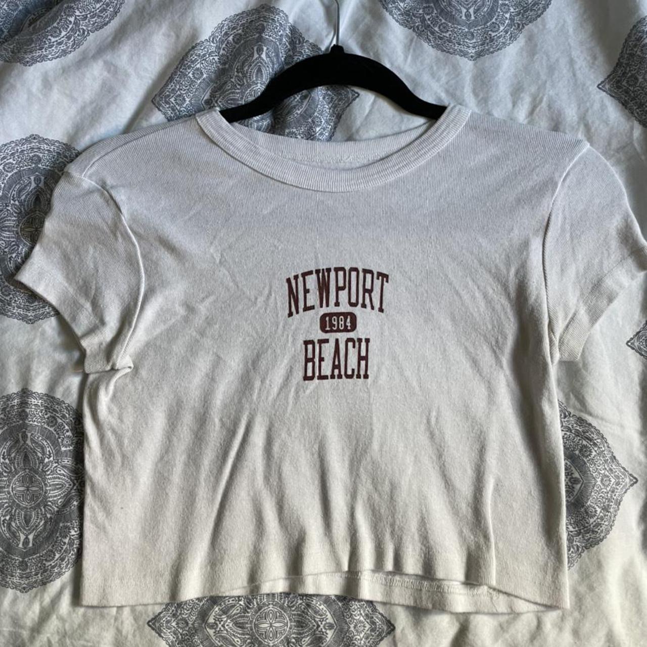 Brandy Melville Newport Beach tee brandy melville... Depop