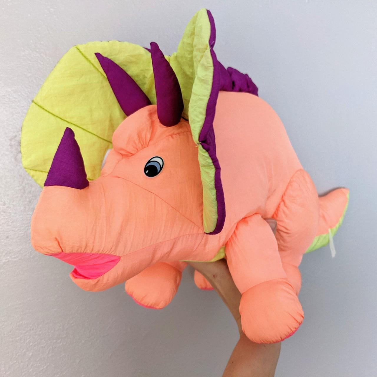 1992 TRENDMASTERS PUFFLALUMP TRICERATOPS 90s - Depop