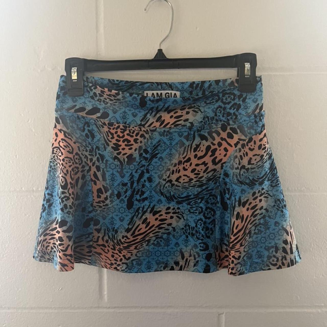 i am gia leopard skirt