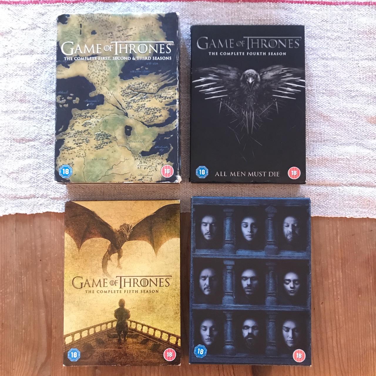 Game of Thrones DVD box set seasons 1-6. The season... - Depop