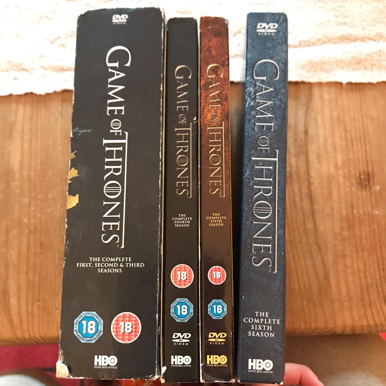 game of thrones dvd komplettbox