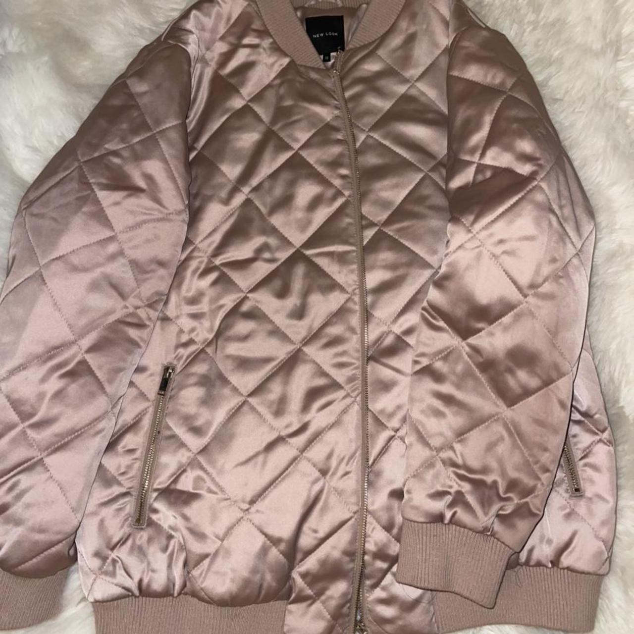 New Look Women's Pink Jacket Depop