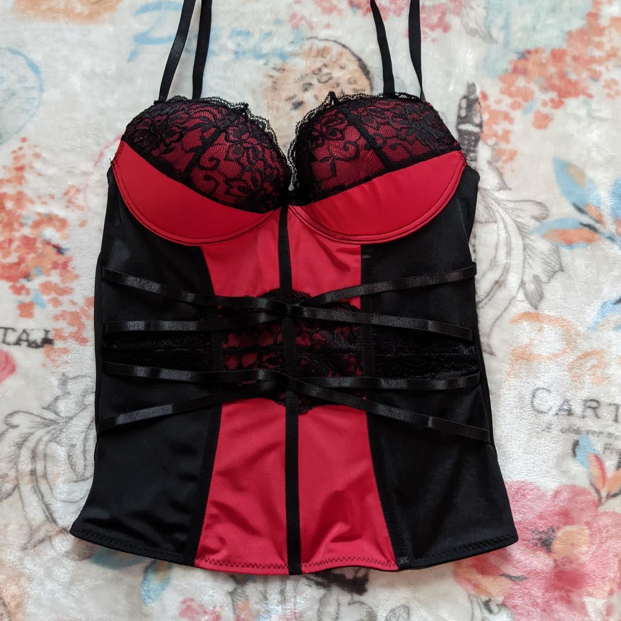 red corset top spirit halloween