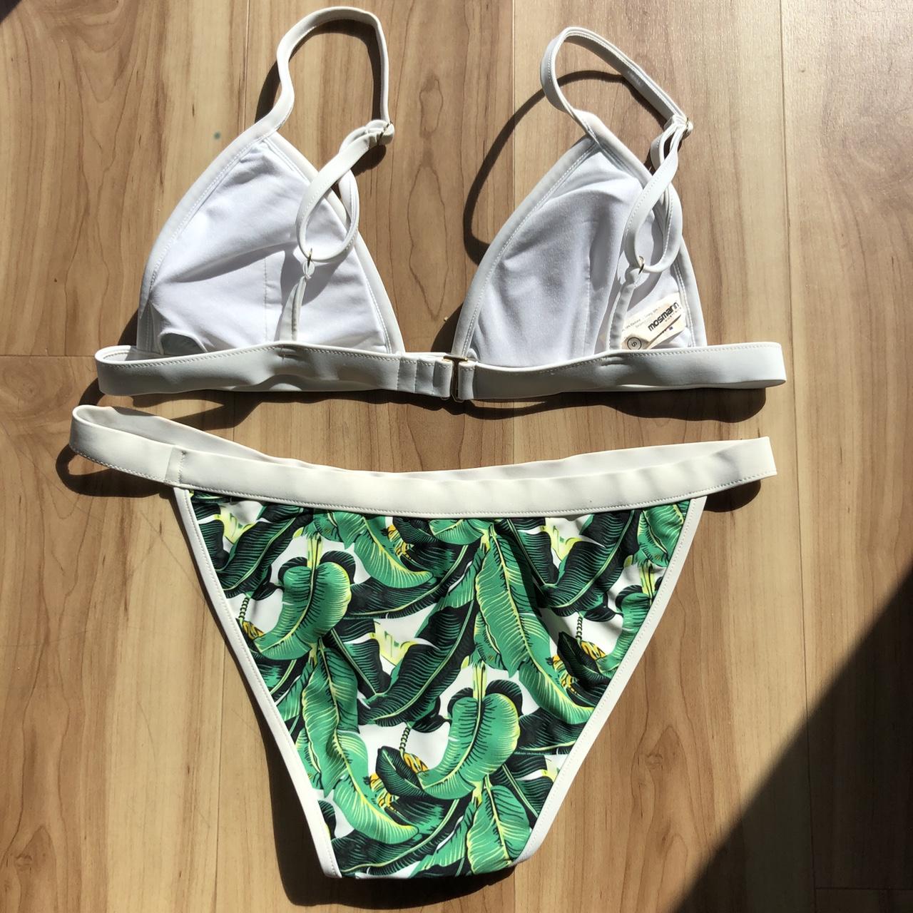 Product Image 2 - Banana leaf print triangle bikini