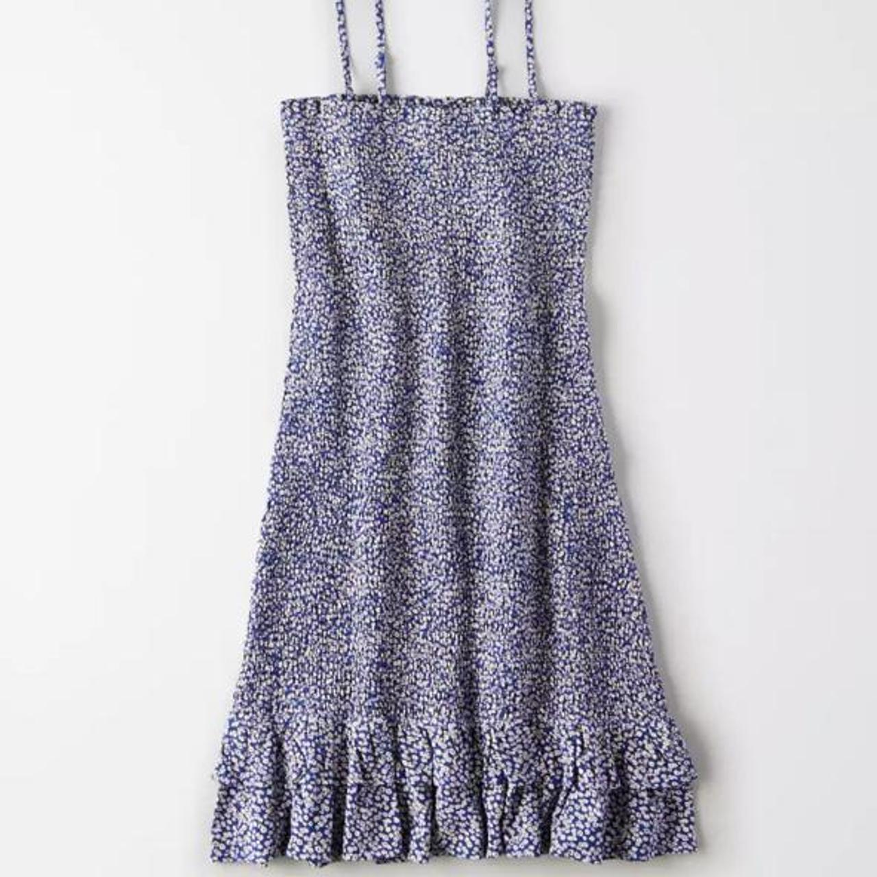 Ae smocked tube outlet dress