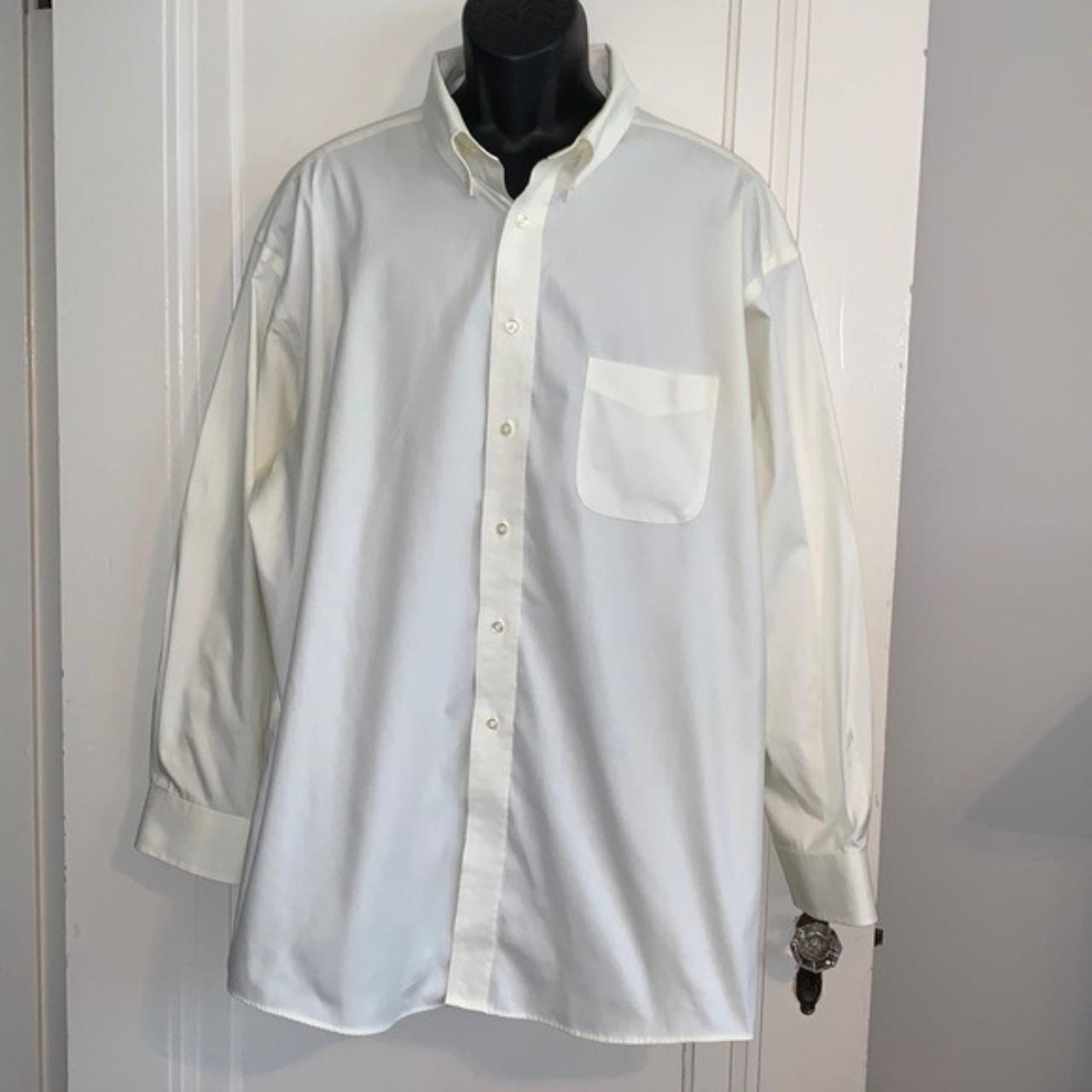 Roundtree And Yorke Mens Cream Shirt Depop