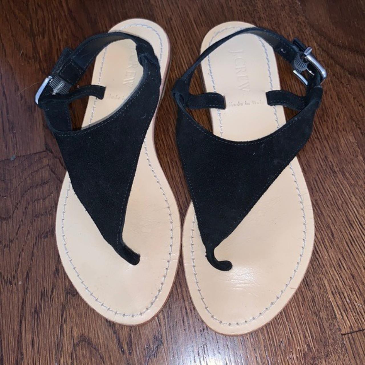 J crew suede on sale sandals