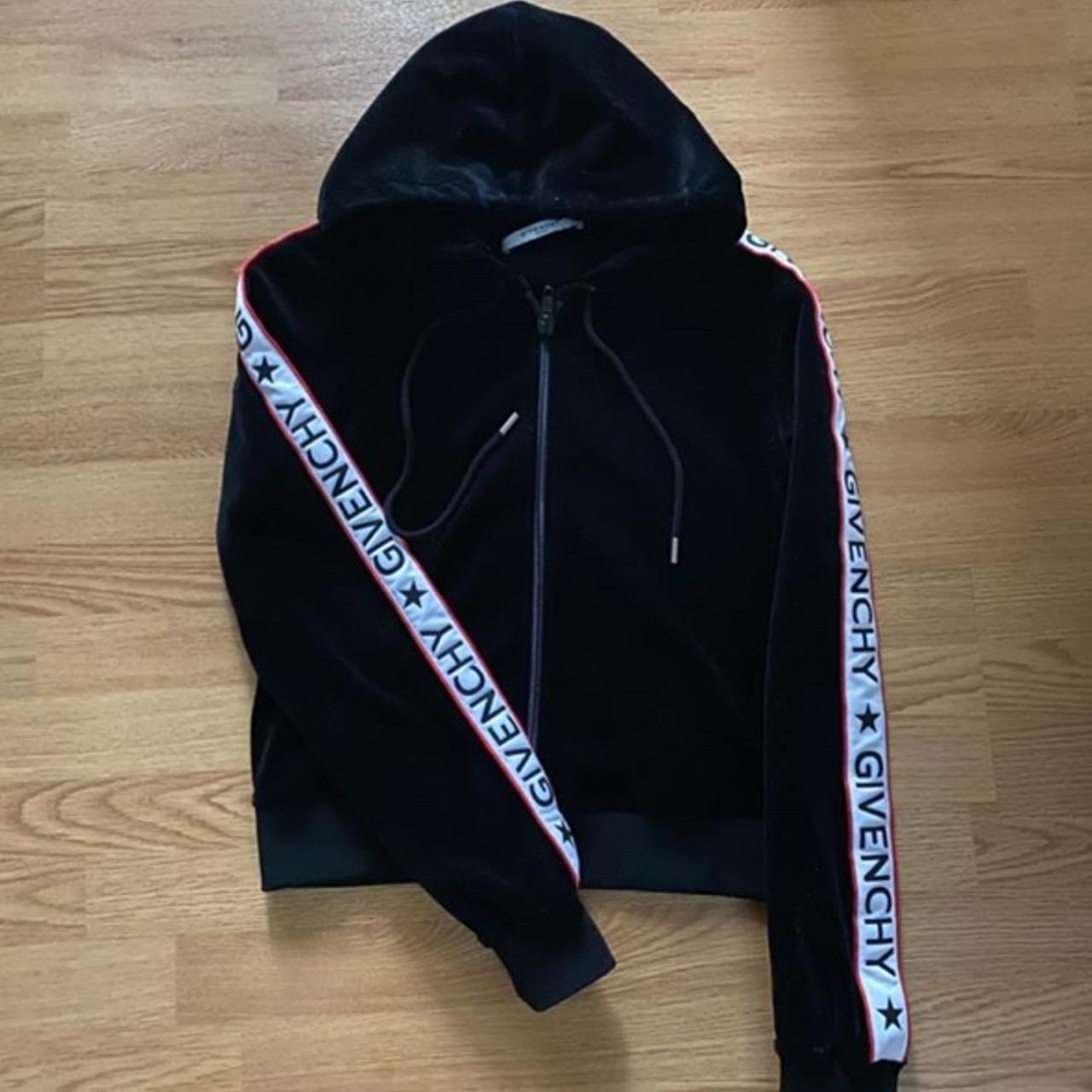 Givenchy hot sale velvet tracksuit