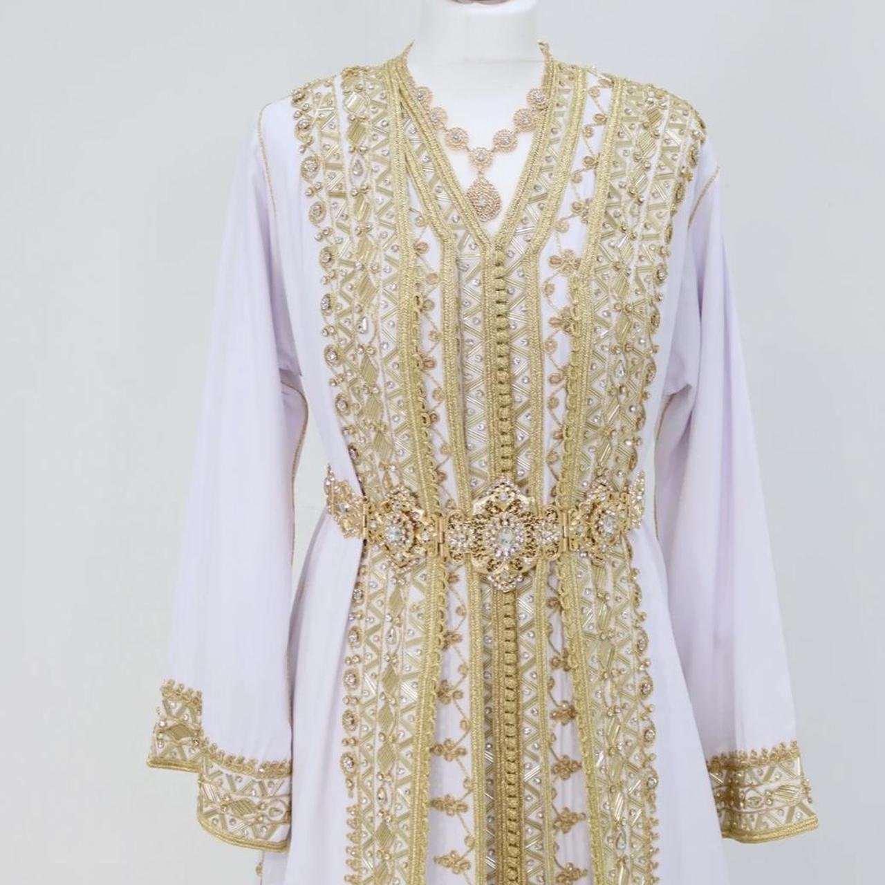 Negafa Algerienne Negafa Robe Moroccan Algerian Kaftan Bridal