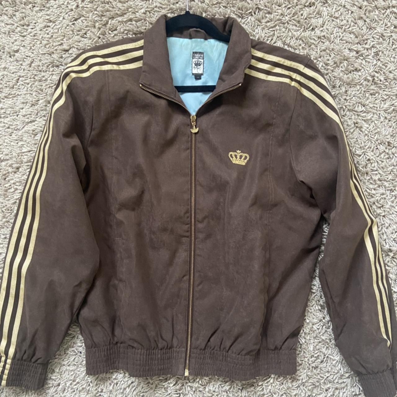 brown cyber y2k jacket