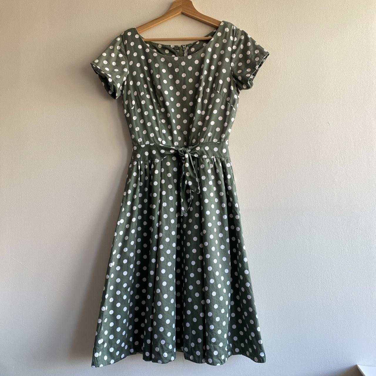 Peggy Page London Vintage 50s Style Dress Large... - Depop