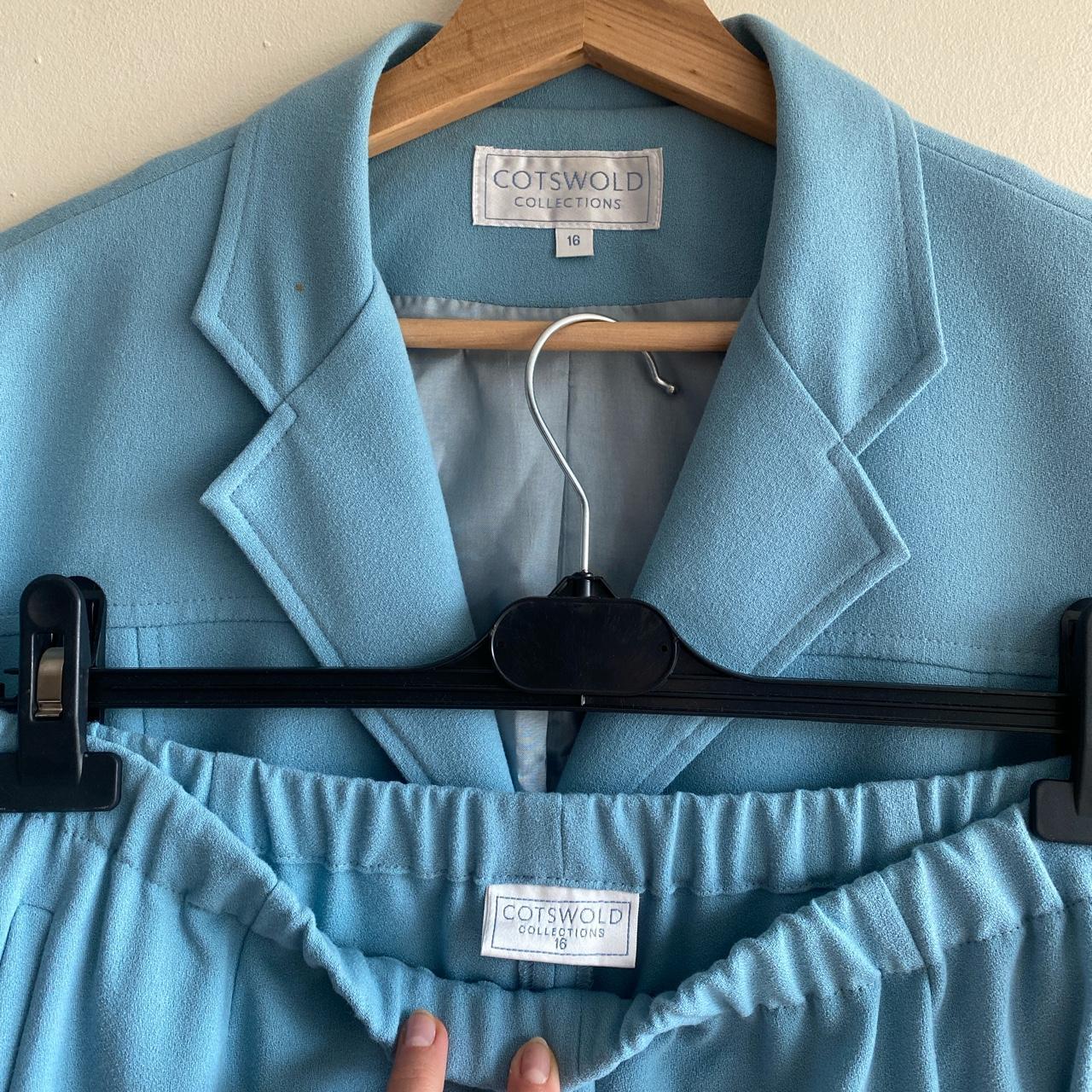 Amazing Sky Blue 2 Piece Suit Cotswold Collections... - Depop