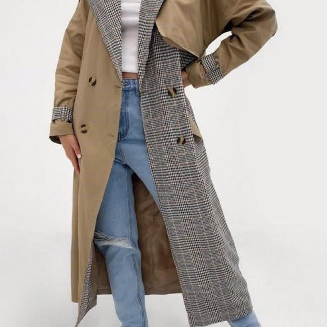 Missguided Trench Coat #Missguided#PLT #Trench #Long... - Depop