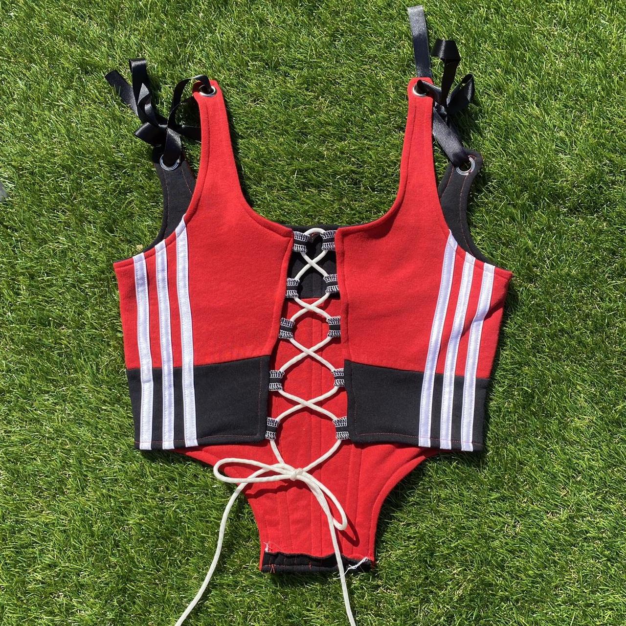 adidas Corset Top - Red