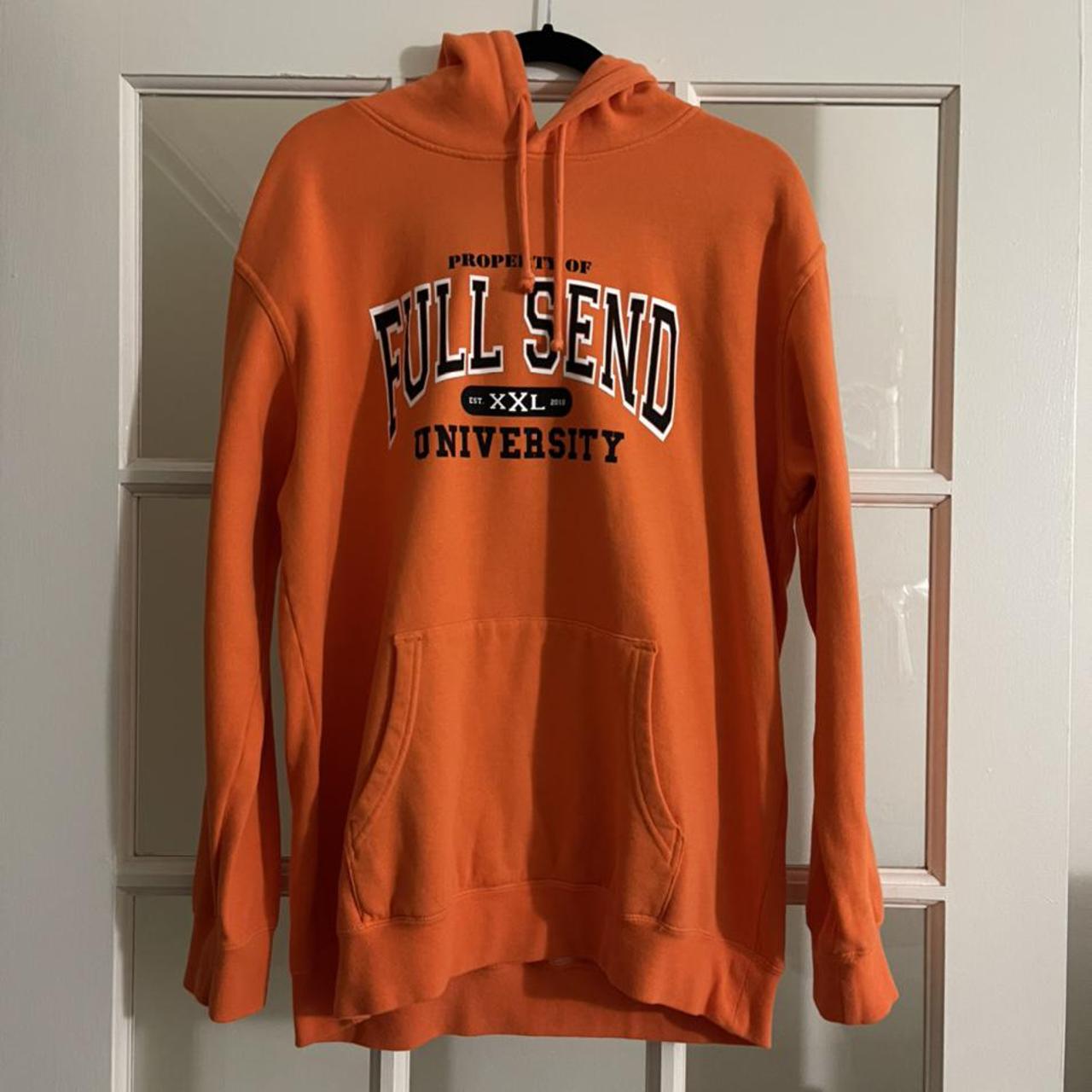 full send contraceptive moletom com capuz