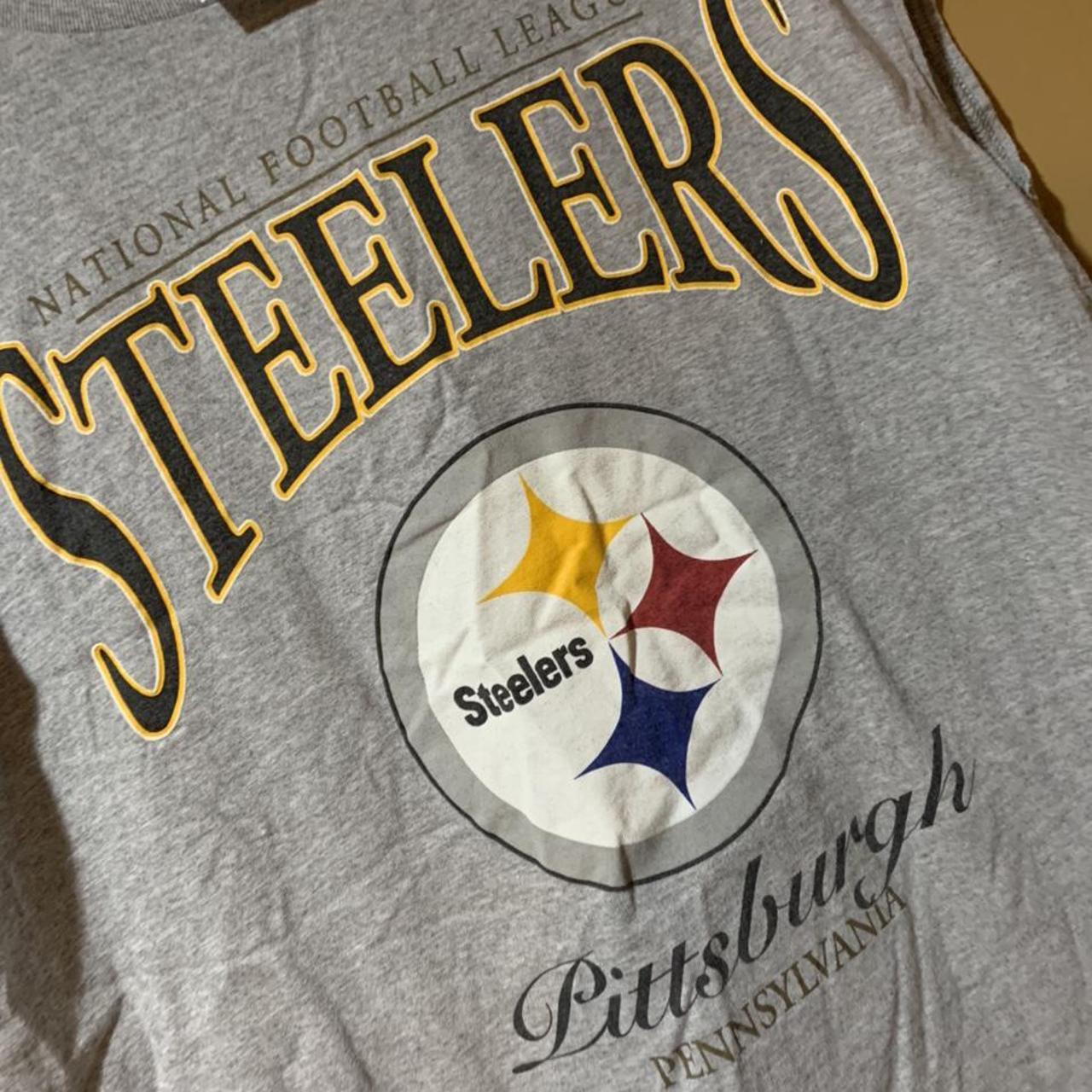 Vintage Y2K NFL Pittsburgh Steelers Tank Top Shirt.... - Depop