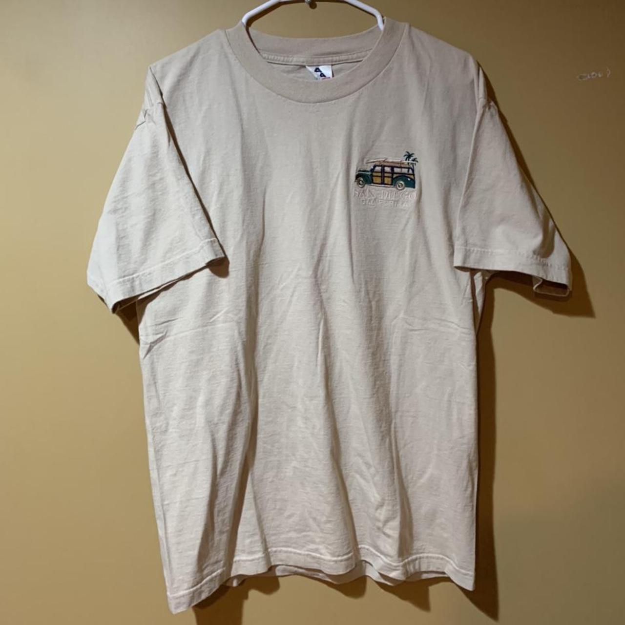 Vintage Embroidered San Diego California TShirt.... Depop