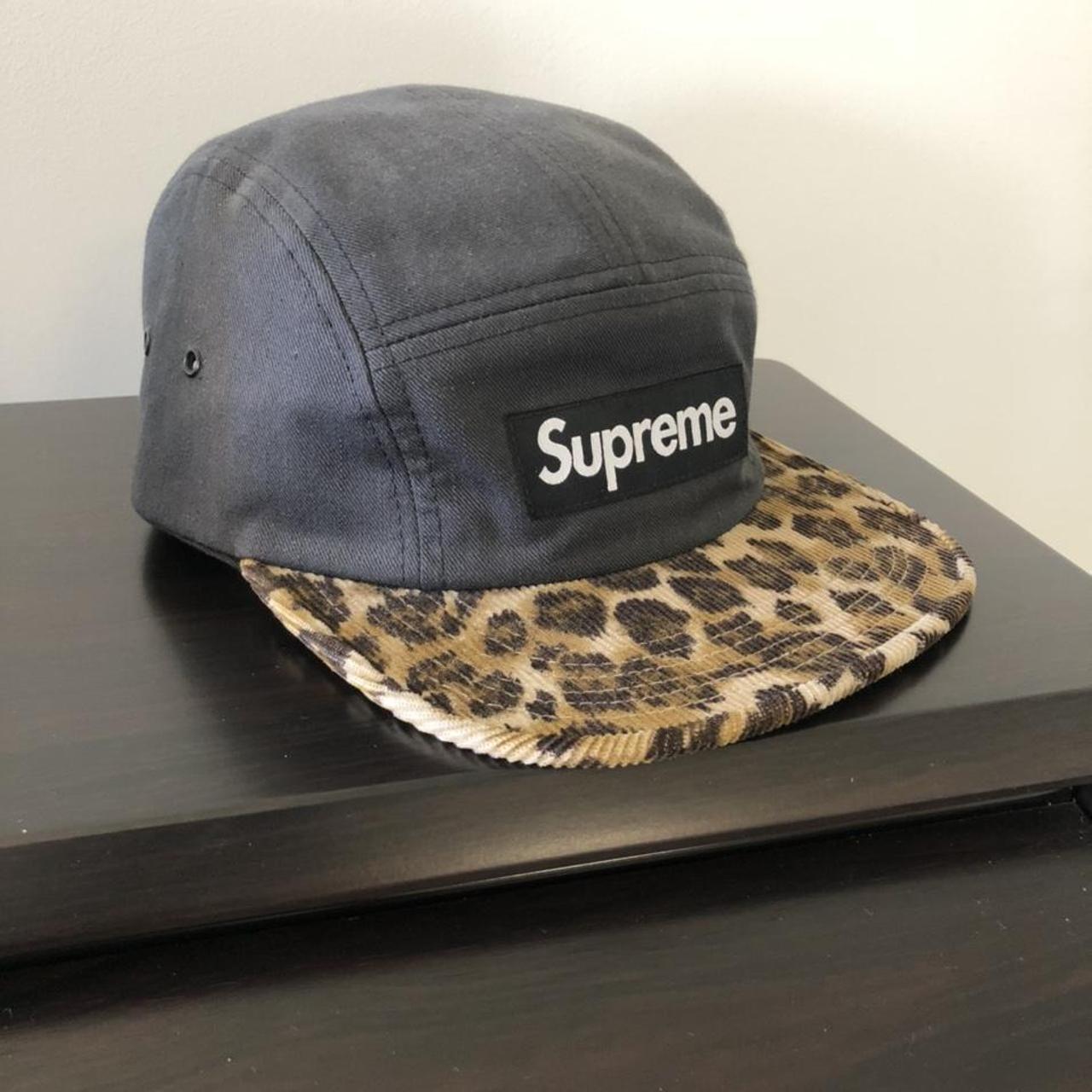 Supreme Safari camp cap with box logo in olive | Depop