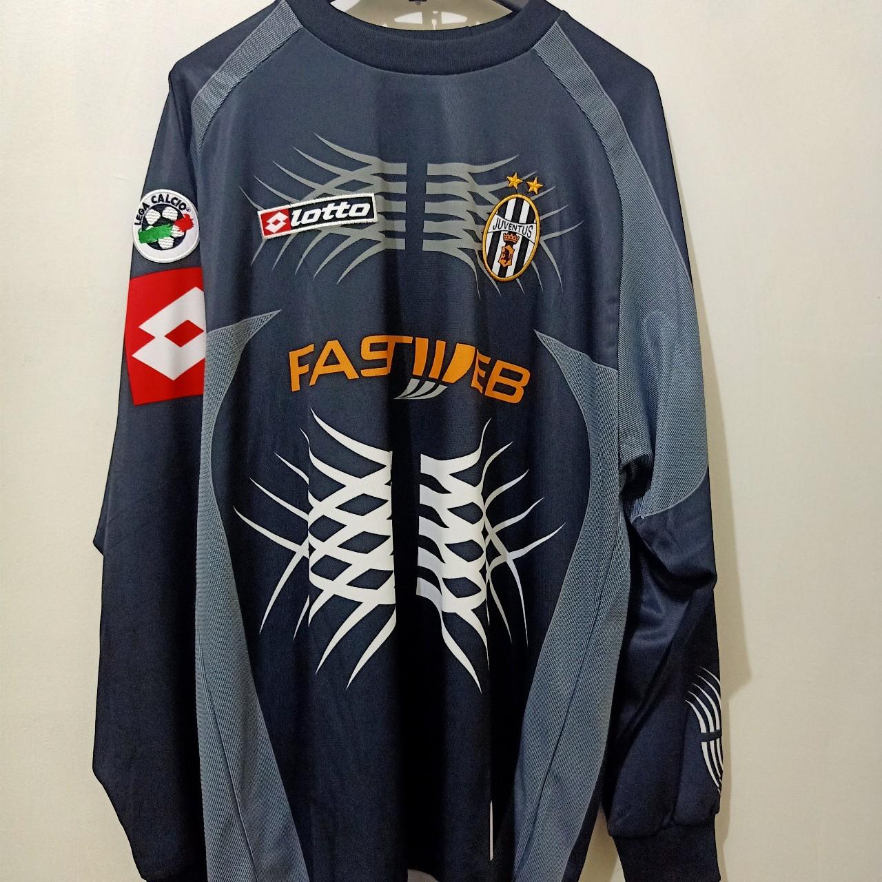 Juventus Home 01/02 goalkeeper shirt Depop